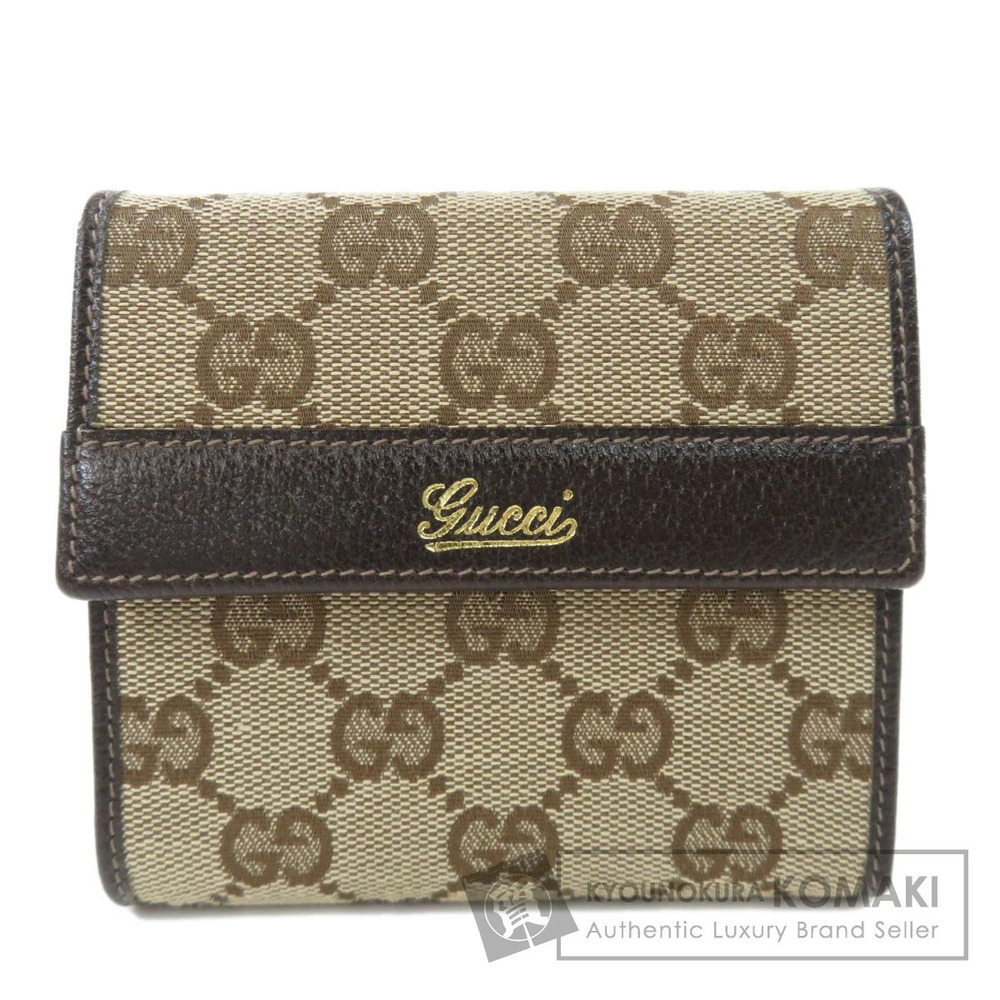 Gucci GG Bi fold Wallet Canvas
